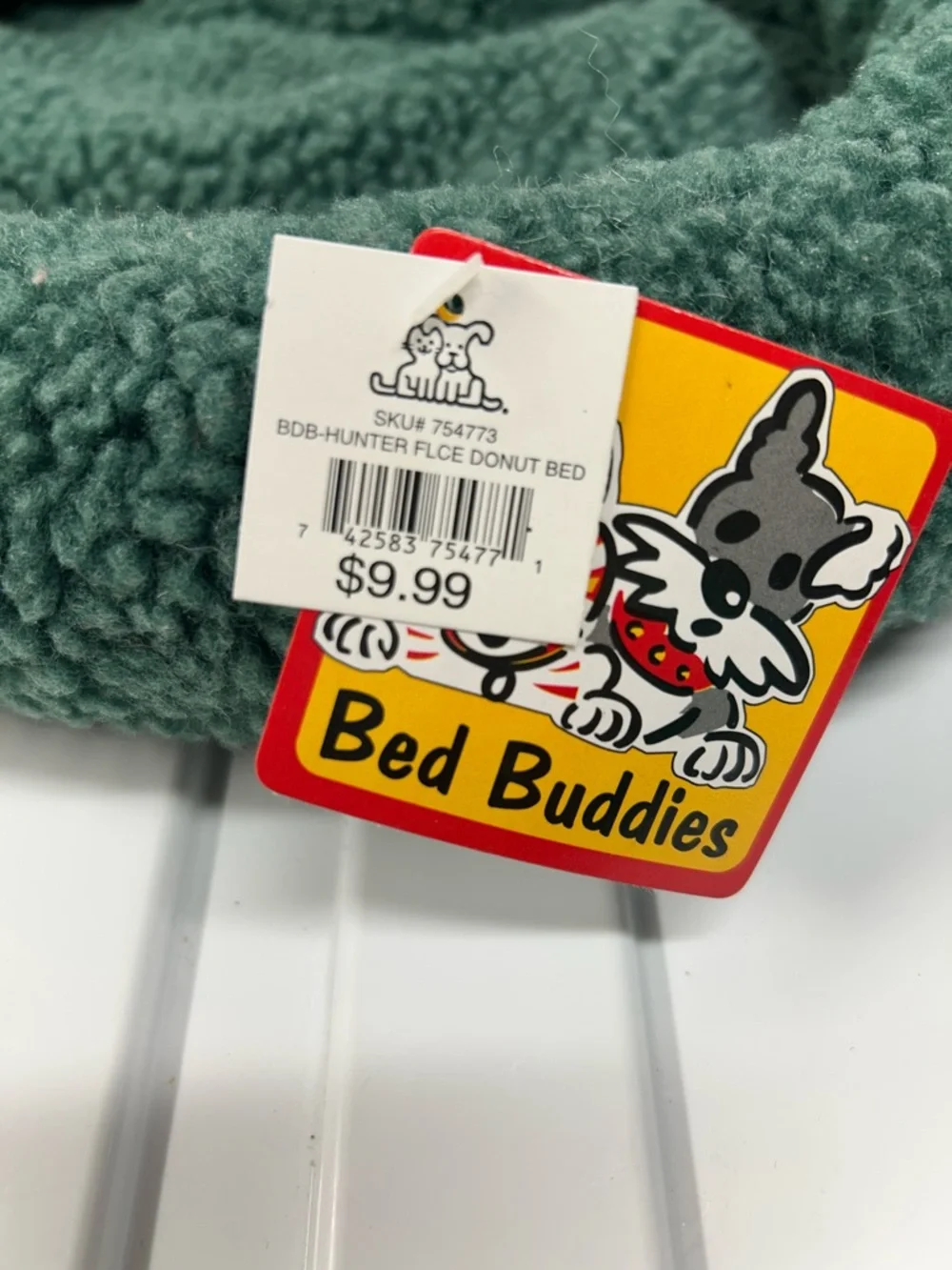 Bed Buddies for small pets travel comfy washable 2 colors grey and green